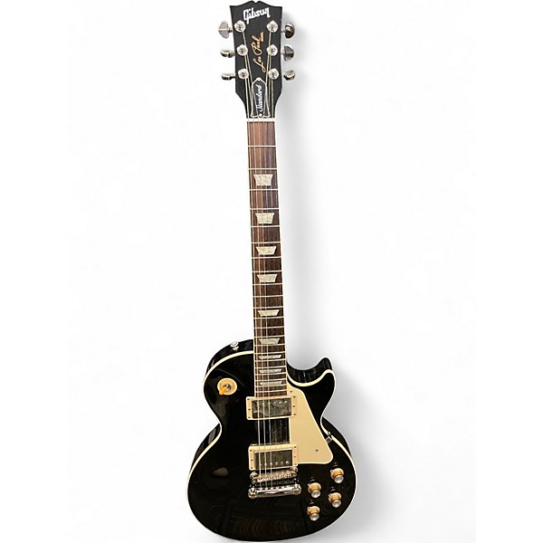 Used Gibson Les Paul Standard Black Solid Body Electric