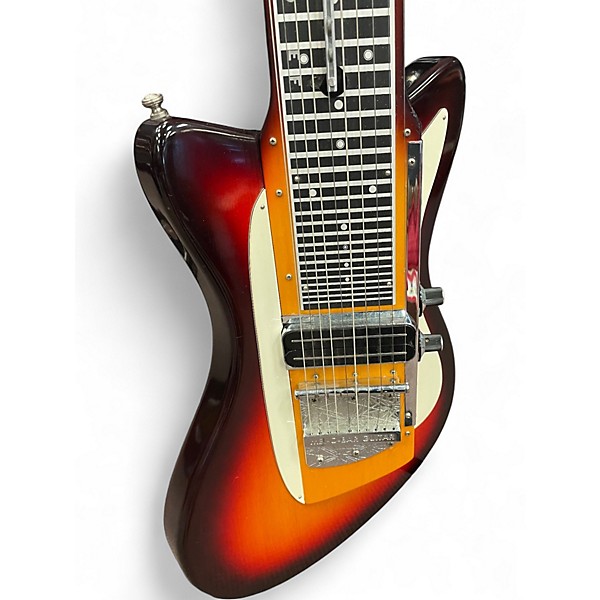 Vintage 1970s Melobar 10 3 Color Sunburst Solid Body Electric Guitar