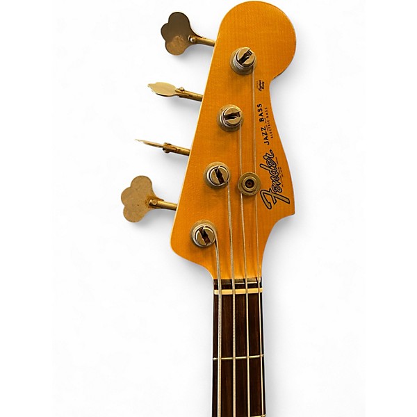 Used Fender 1964 Heavy Relic Jazz Bass Black Electric Bass Guitar