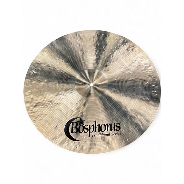 Used Bosphorus Cymbals 21in Traditional Ride Cymbal