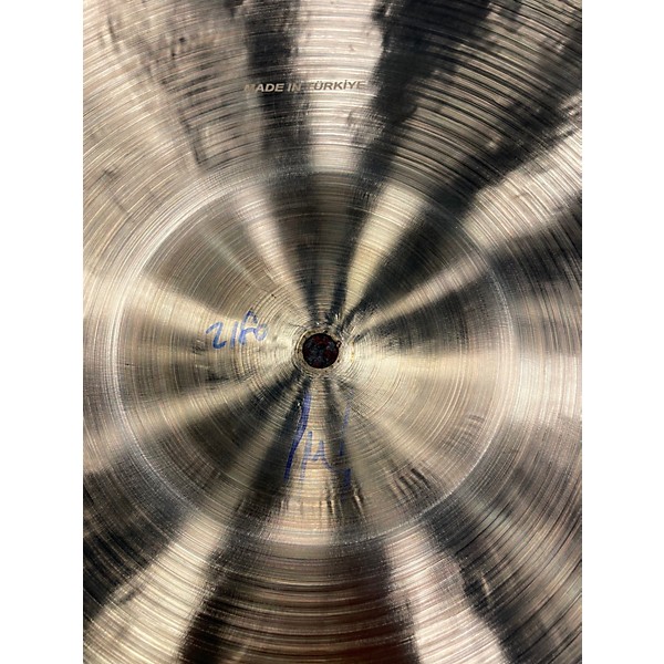 Used Bosphorus Cymbals 21in Traditional Ride Cymbal