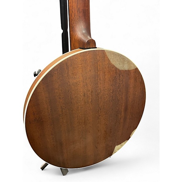 Used Deering B6-E Boston Series 6 String Natural Banjo