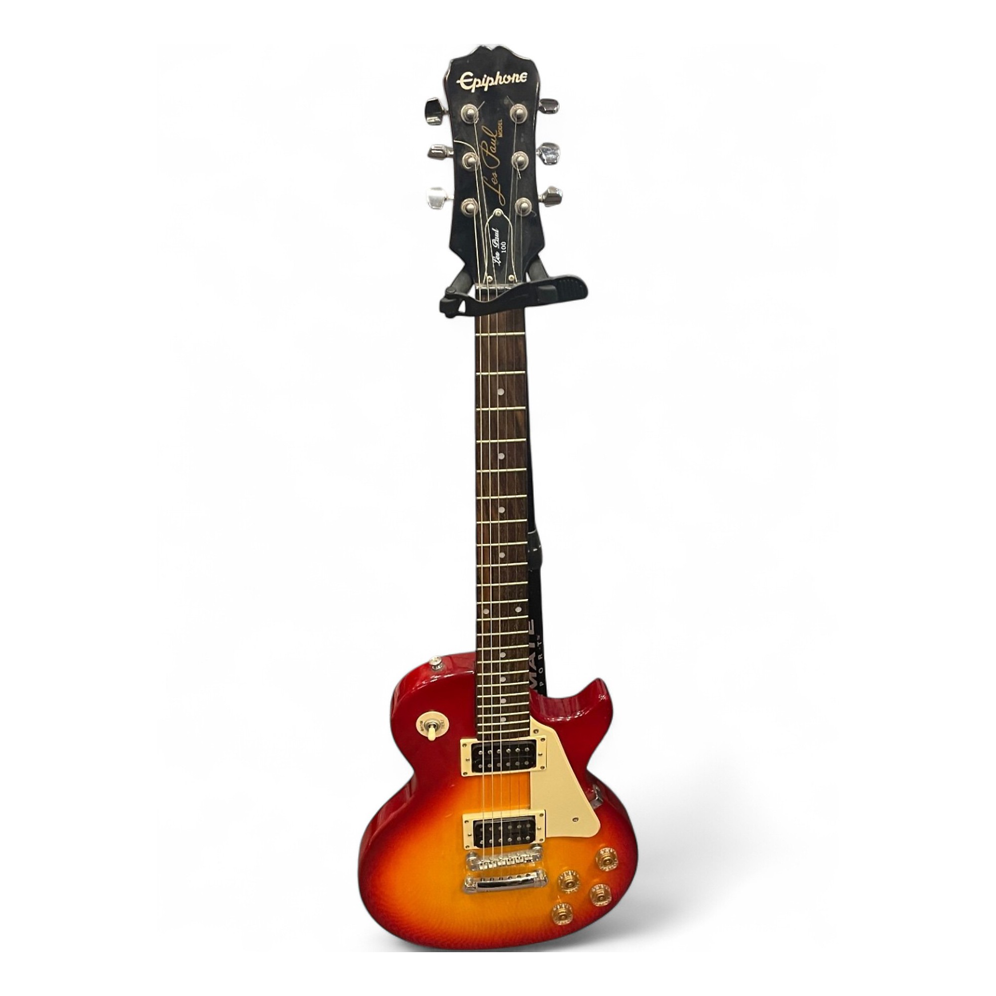 Used Epiphone Les Paul 100 Bolt On Cherry Sunburst Solid