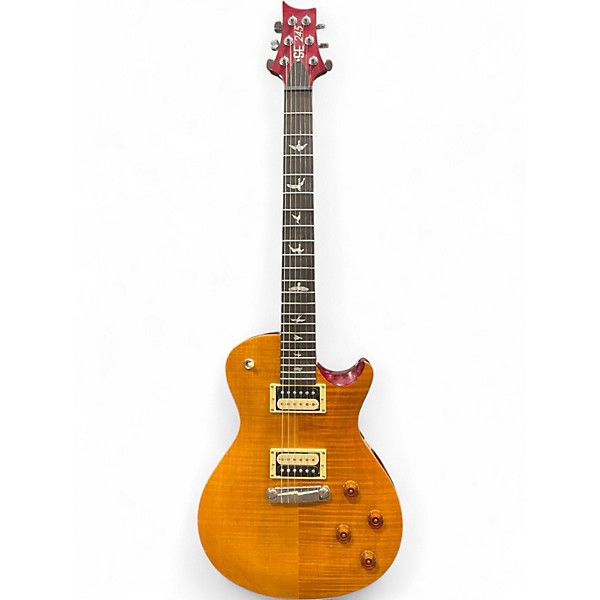 Used PRS 245 SE FLAME TOP AMBER Solid Body Electric Guitar
