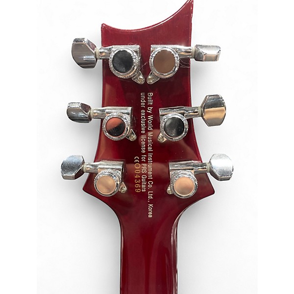 Used PRS 245 SE FLAME TOP AMBER Solid Body Electric Guitar