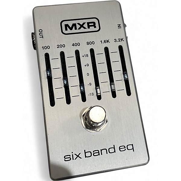 Used MXR SIX BAND EQ Pedal | Guitar Center