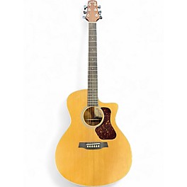 Used Walden G570CE Natura Solid Cedar Top Grand Auditorium Natural Acoustic Electric Guitar