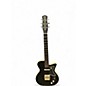 Used Danelectro u-2 56 2010 reissue Black Solid Body Electric Guitar