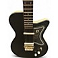 Used Danelectro u-2 56 2010 reissue Black Solid Body Electric Guitar