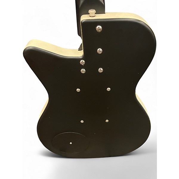 Used Danelectro u-2 56 2010 reissue Black Solid Body Electric Guitar