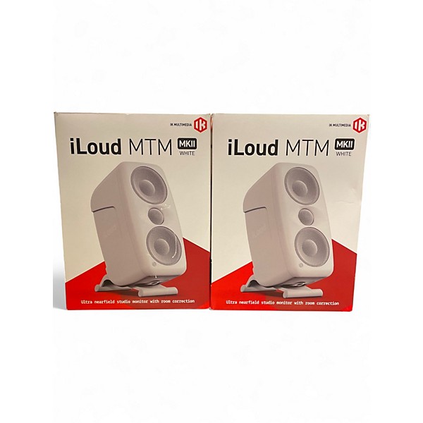 まゆっこ！　IK MULTIMEDIA iLoud MTM IK Multimedia iLoud MTM MKII Monitors (White