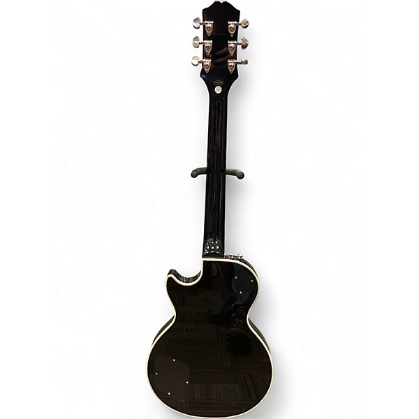 Used Epiphone Les Paul Custom Silverburst Solid Body Electric Guitar