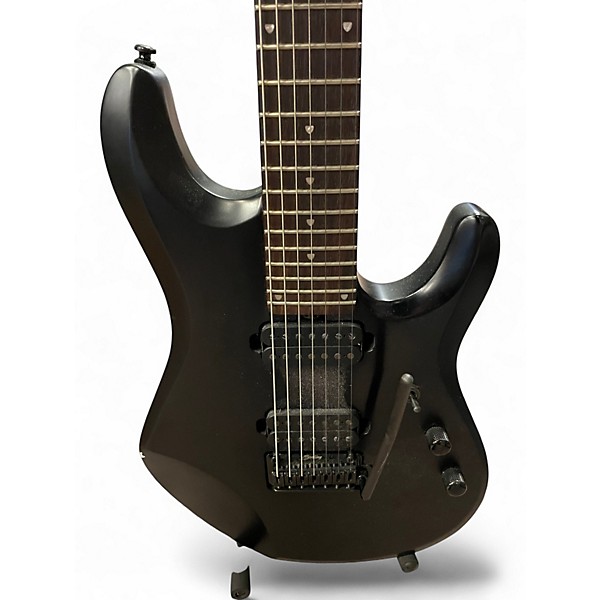 Used Sterling by Music Man JP70 John Petrucci Signature Flat Black Solid Body Electric Guitar