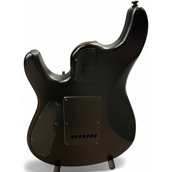 Used Sterling by Music Man JP70 John Petrucci Signature Flat Black Solid Body Electric Guitar