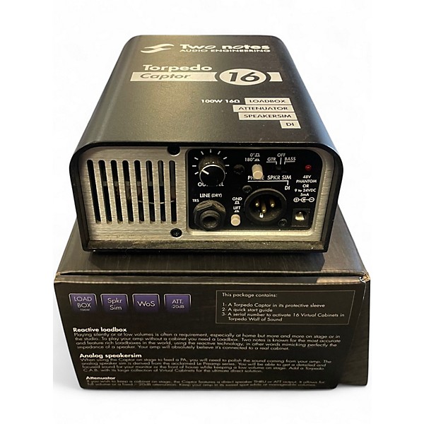 Used Two Notes AUDIO ENGINEERING TORPEDO CAPTURE 16 Audio Converter