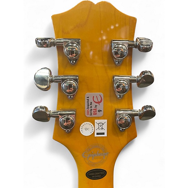 Used Epiphone Wildkat  Antique Natural Hollow Body Electric Guitar