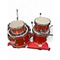 Used Pearl 4 Piece Export Metallic Orange Drum Kit thumbnail