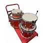 Used Pearl 4 Piece Export Metallic Orange Drum Kit