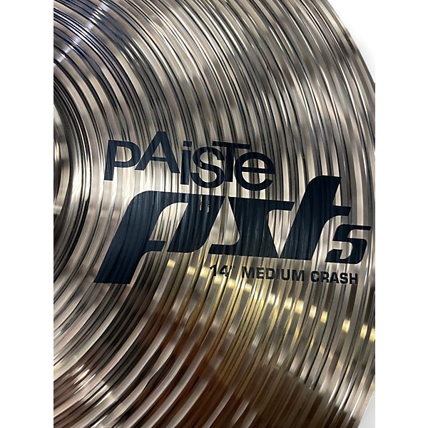 Used Paiste 14in PST5 MEDIUM CRASH Cymbal