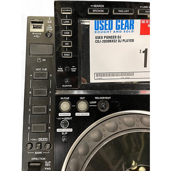 Used Pioneer DJ CDJ-2000NXS2 DJ Player