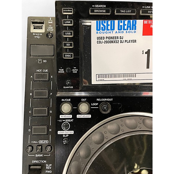 Used Pioneer DJ CDJ2000NXS2 DJ Player