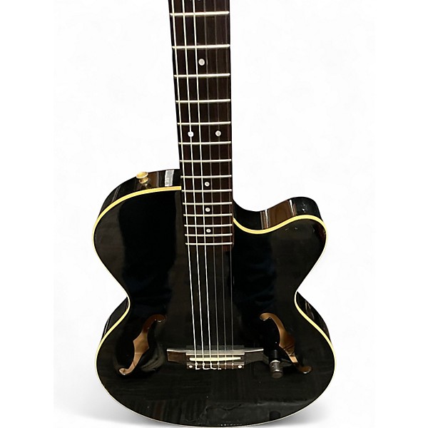 YAMAHA　AEX500N Used Yamaha aex500n Black Acoustic Electric Guitar Black