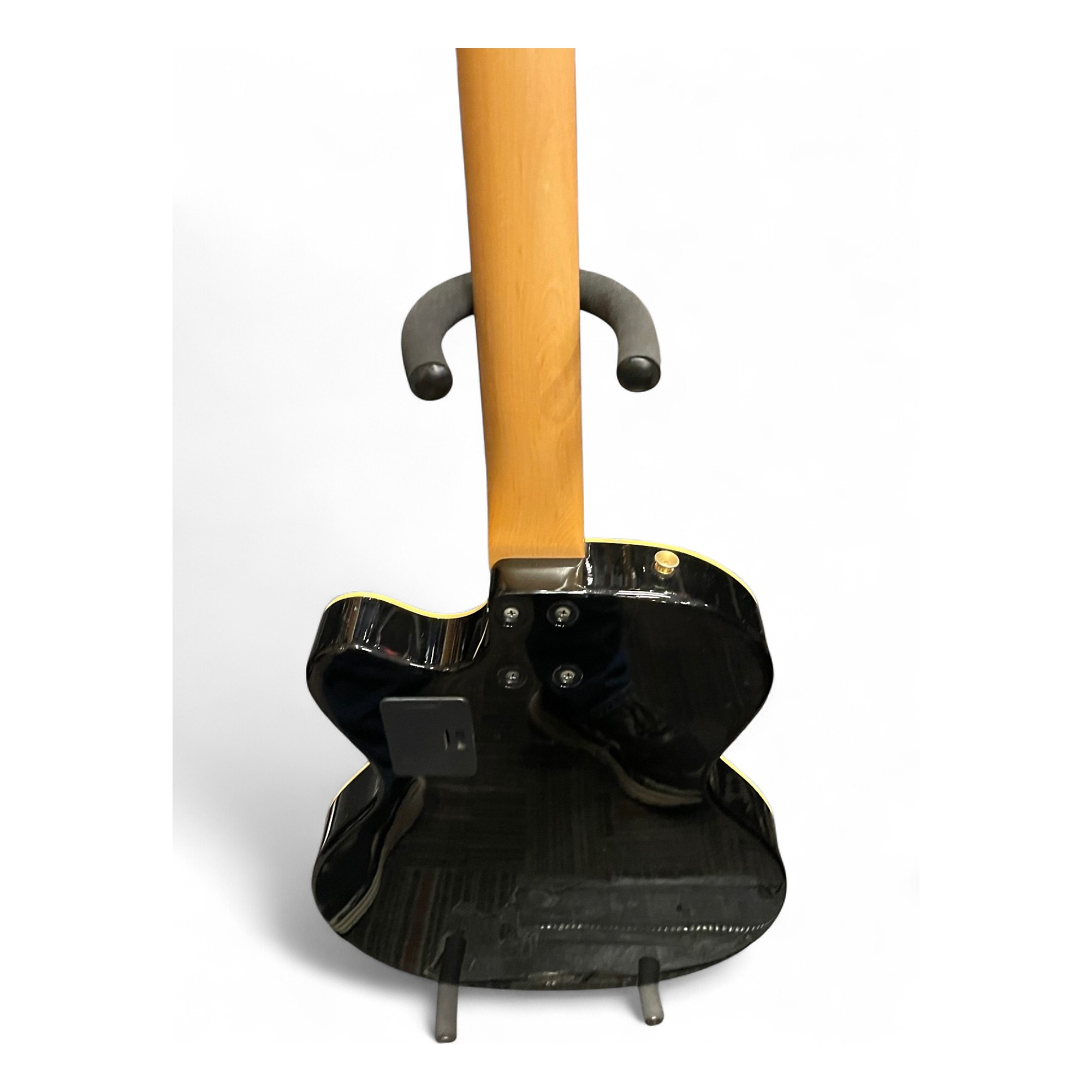 Used Yamaha aex500n Black Acoustic Electric Guitar Black | Guitar