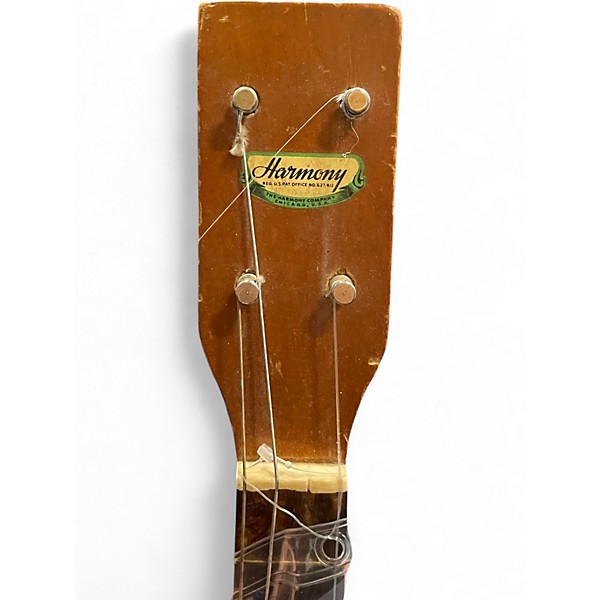 Used Harmony TENOR Natural Acoustic Guitar