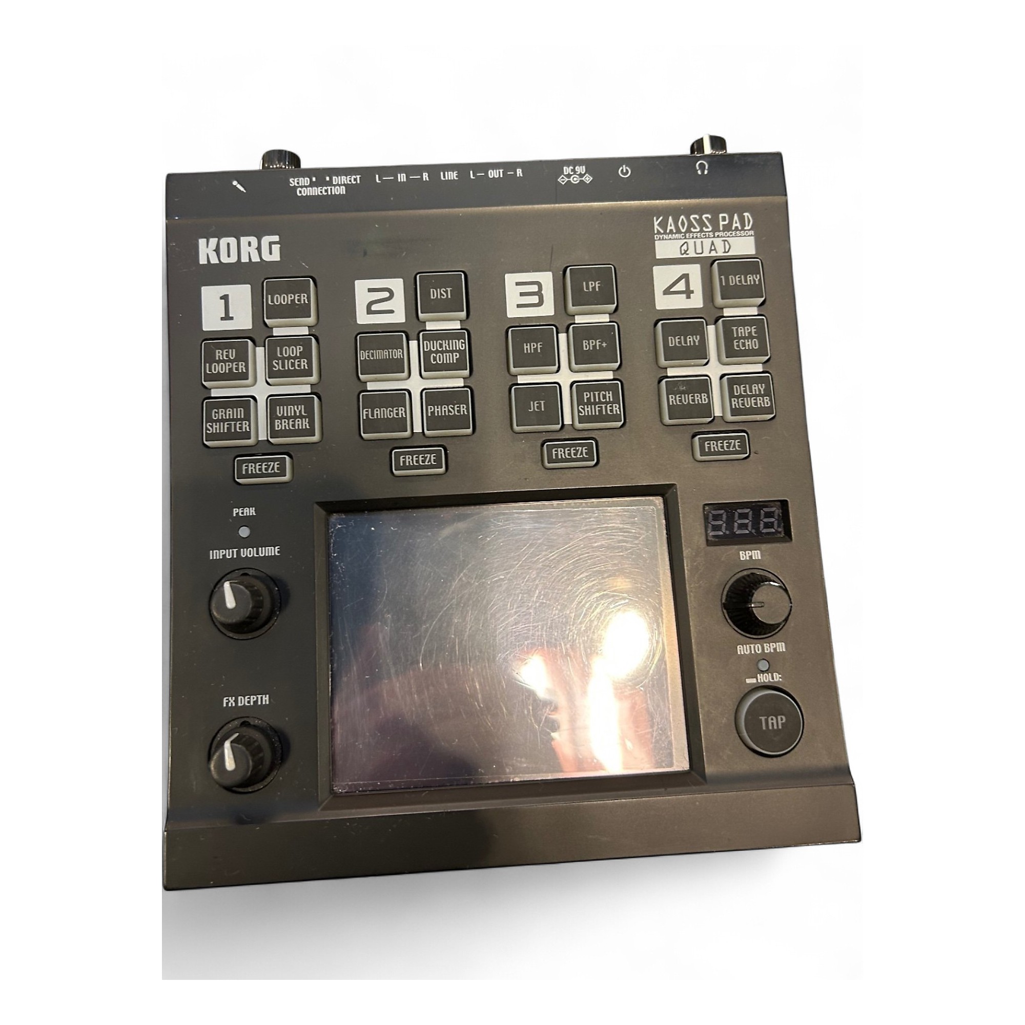 KORG KAOSS PAD QUAD 美品 動作確認済み 付属品完備 KORG KAOSS PAD QUAD 美品 動作確認済み 付属品完備