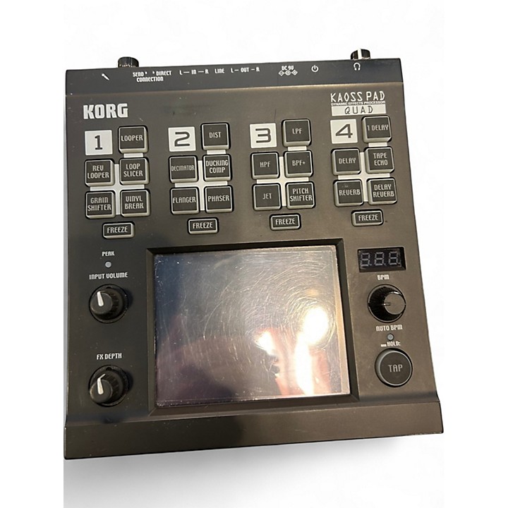 KORG KAOSS PAD QUAD エフェクター Used KORG Kaoss Pad Quad Multi Effects Processor | Guitar Center