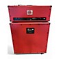 Used Crate BV120H Red Voodoo 120W Head w/ Red Voodoo 4x12 Cab Guitar Stack