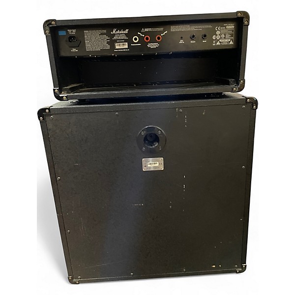 Used Marshall MG100HFX 100W W/ MG412 Cab Guitar Stack