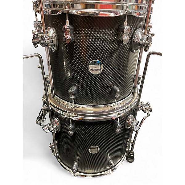 Used PDP by DW 6 Piece Concept Series CARBON FIBER Drum Kit