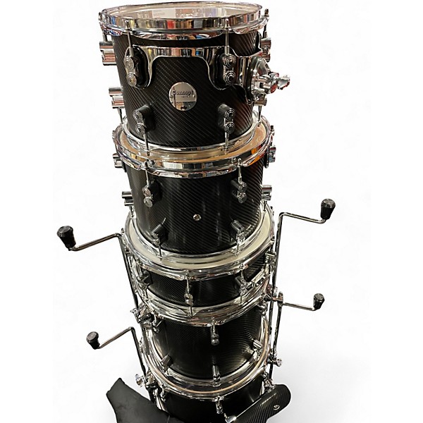 Used PDP by DW 6 Piece Concept Series CARBON FIBER Drum Kit