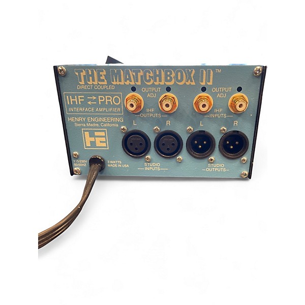 Used Henry Engineering  The MatchBox II Audio Interface