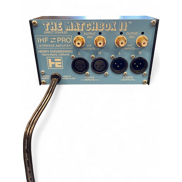 Used Henry Engineering The Matchbox II Audio Interface
