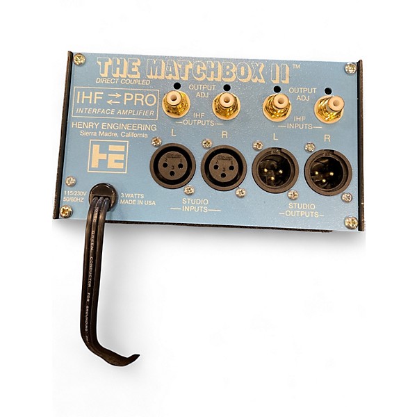 Used Henry Engineering The Matchbox II Audio Interface