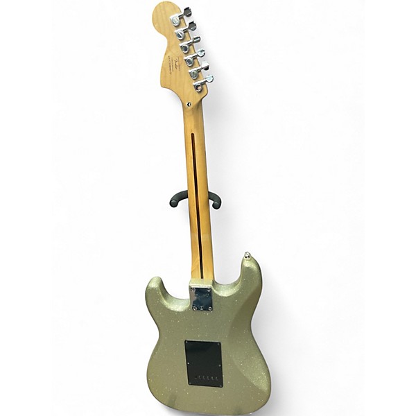 Used Squier STANDARD STRATOCASTER LIMITED EDITION CHAMPAGNE SPARKLE Solid Body Electric Guitar