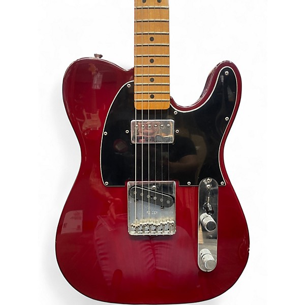 Used Fender TEX MEX TELECASTER Red Solid Body Electric Guitar