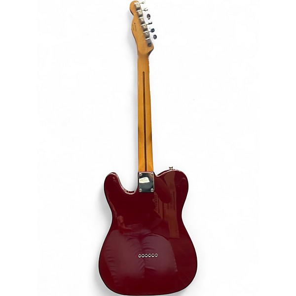 Used Fender TEX MEX TELECASTER Red Solid Body Electric Guitar