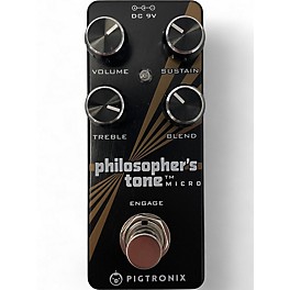 Used Pigtronix Philosophers Tone Effect Pedal