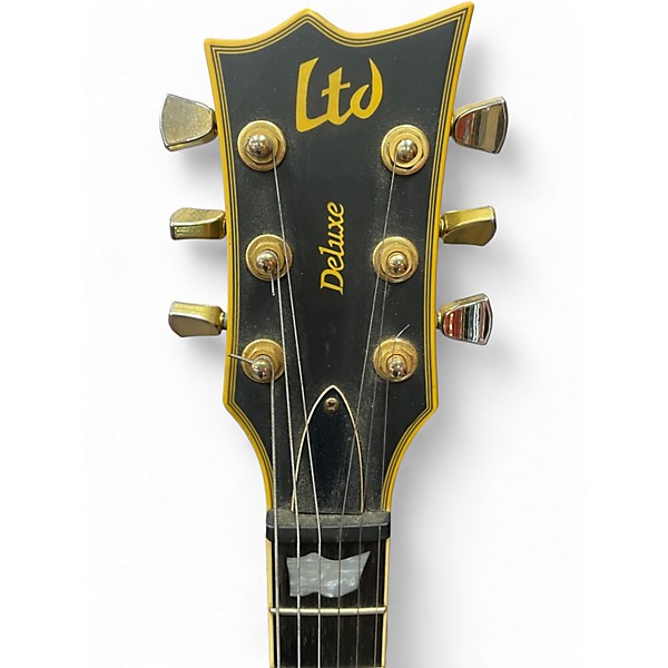 Used ESP LTD EC1000 Flat Black Solid Body Electric Guitar