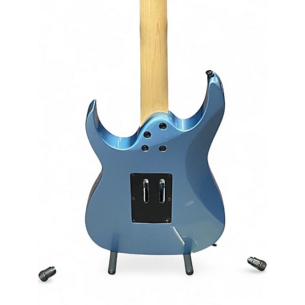 Used Ibanez RG450EXB Ice Blue Metallic Solid Body Electric Guitar