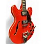Used D'Angelico Premier Series DC Orange Hollow Body Electric Guitar