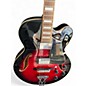 Used Ibanez AF75TRS Transparent Red Sunburst Hollow Body Electric Guitar thumbnail
