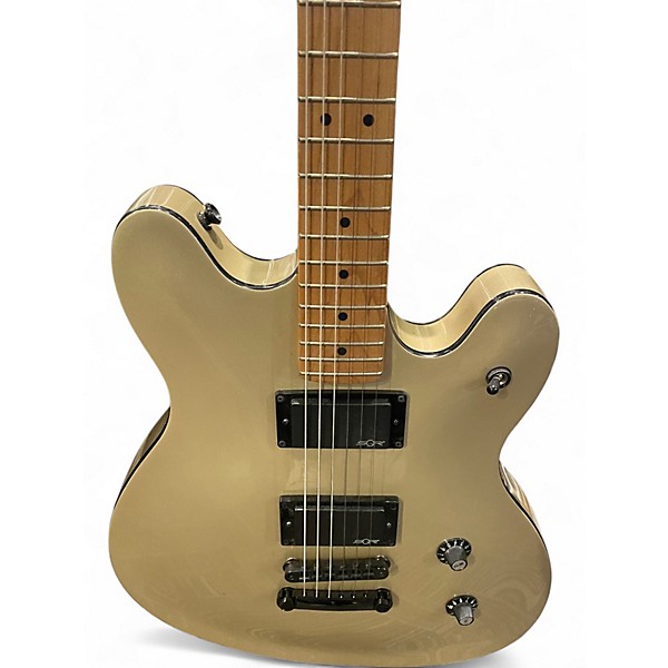 Used Squier Contemporary Active Starcaster gold Hollow Body