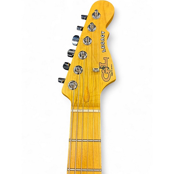 Used G&L Legacy Chrome Silver Solid Body Electric Guitar