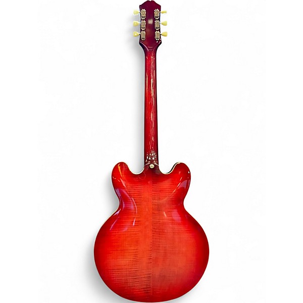 Used Epiphone ES335 Figured IG Raspberry Burst Hollow Body