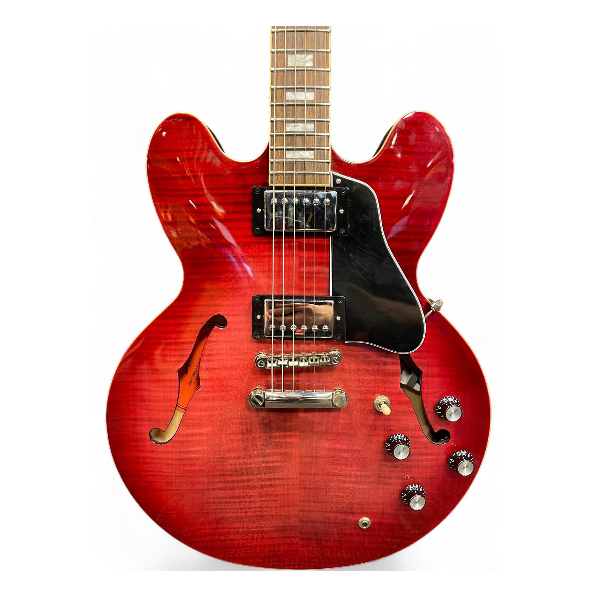 Used Epiphone ES335 Figured IG Raspberry Burst Hollow Body