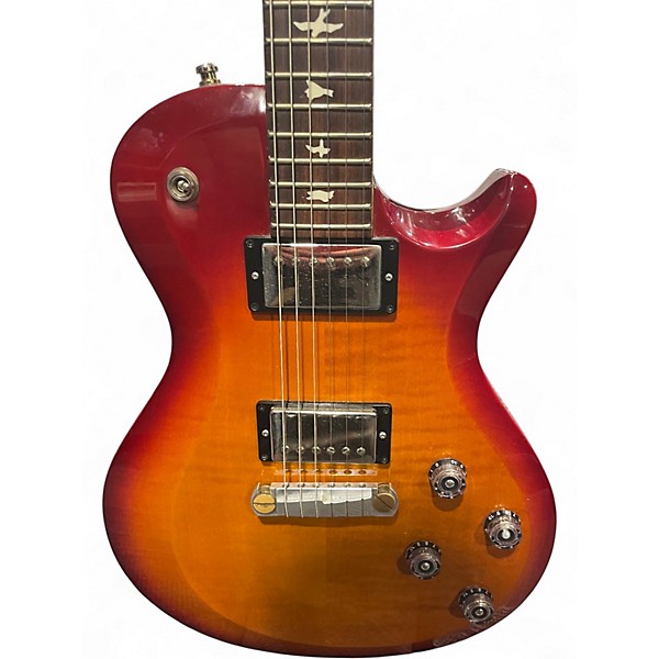 Used PRS Singlecut Trans Amber Solid Body Electric Guitar